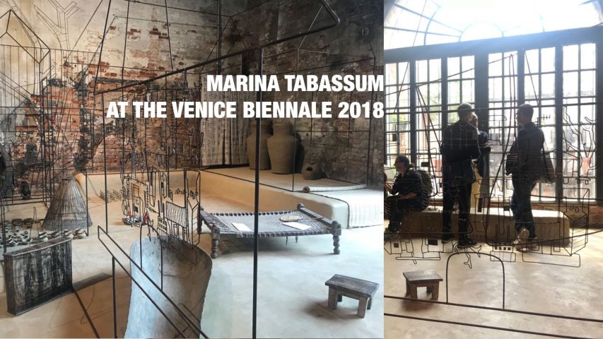 Marina Tabassum at Venice Biennale