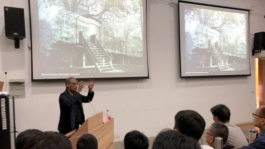 Kazi Khaleed Ashraf's talk on The Archaeology of Emptiness at Academy of Art in Hangzhou