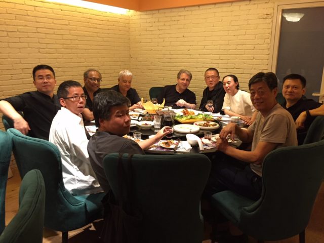 With Carlos Comas, David Leatherbarrow, Wang Shu, Lu Wenyu, and others