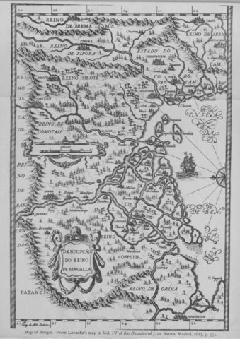 Map of Joao de Barros (1550)