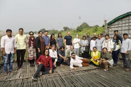 Members of Fargfabriken and NUT Dhaka Workshop Participants 