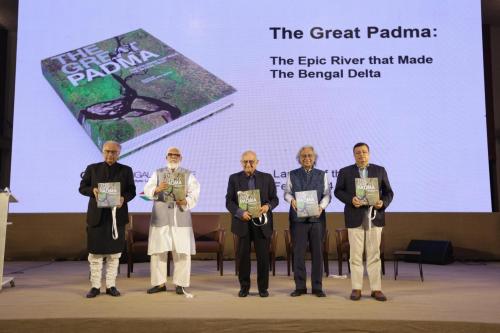Unveiling the cover of the book The Great Padma