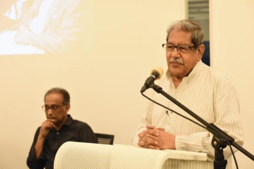 Professor Anisuzzaman at Bengal Institute