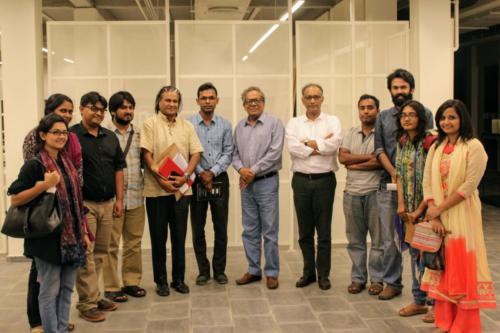 Bashirul Haq at design studio at Bengal Institute