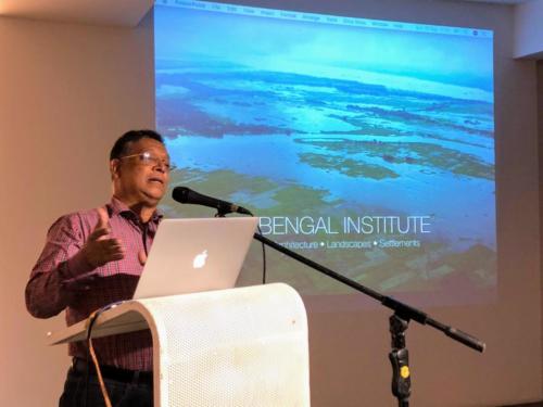 Ahsraful Hassan at September 2018 Session Learning from Aga Khan Award for Architecture