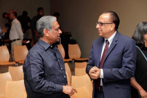 Munir Mirali and Abul Khair Litu at September 2018 Session Learning from Aga Khan Award for Architecture