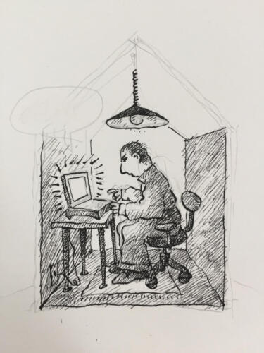 Home is a room is a window to the world, by Kazi Khaleed Ashraf — Philadelphia