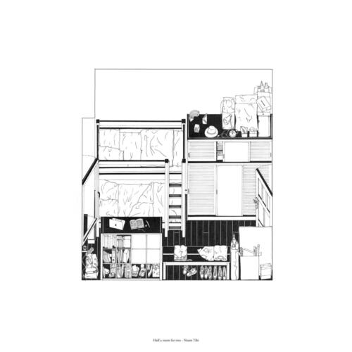 Half a room for two, by Noam Tibi — Brussels